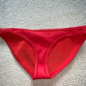 red triangl bikini bottoms